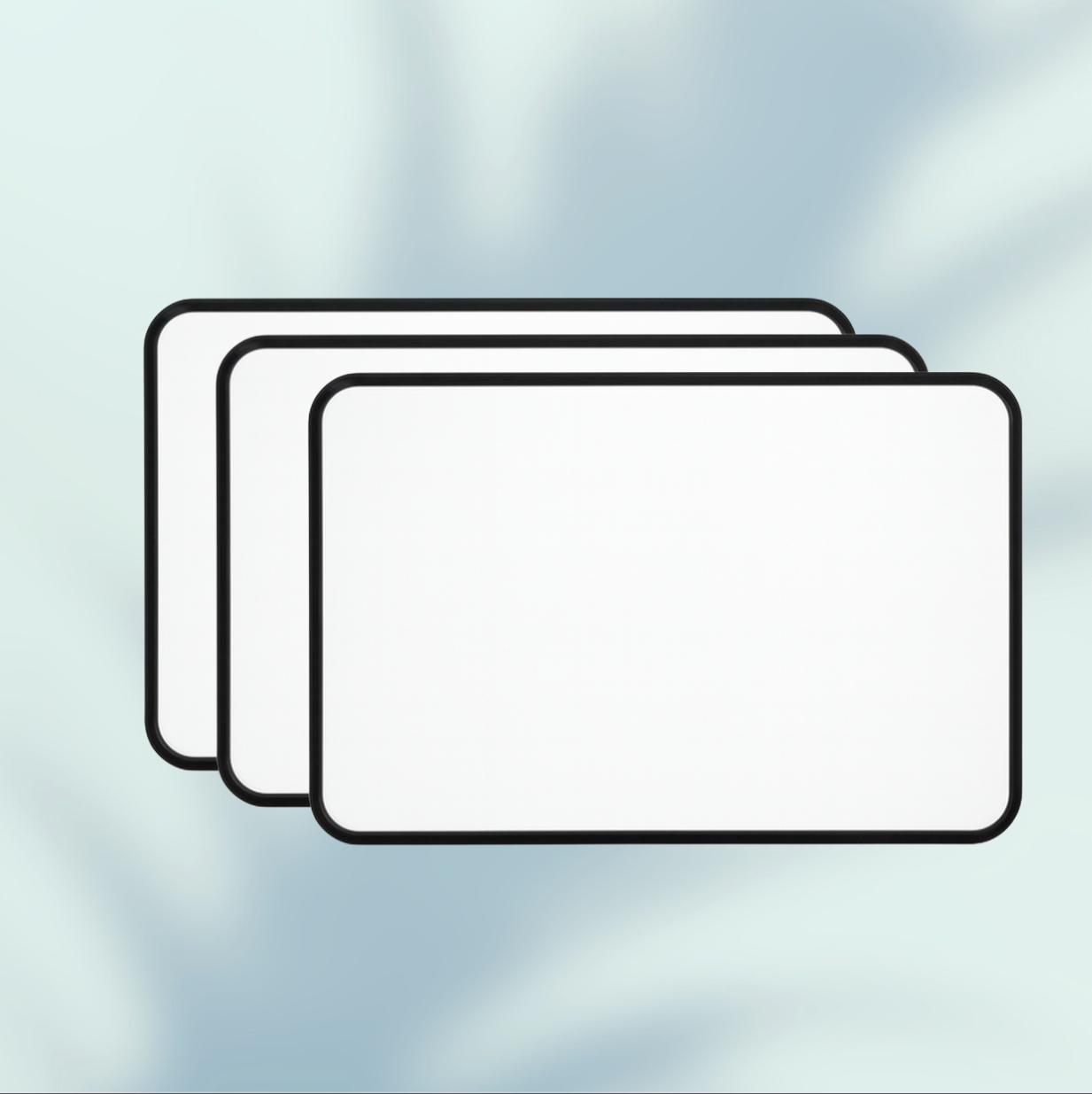 Mini Magnetic Whiteboard – Black Frame (A4) - Image 2