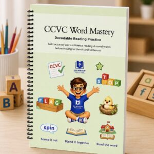 CCVC Word Mastery – Book 3: Decodable Reading Practice