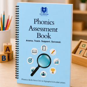 Phonics Assessment Book: Assess, Track & Support Reading Success