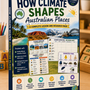 How Climate Shapes Australian Places – Geography Lesson Pack | Year 3 (Stage 2)